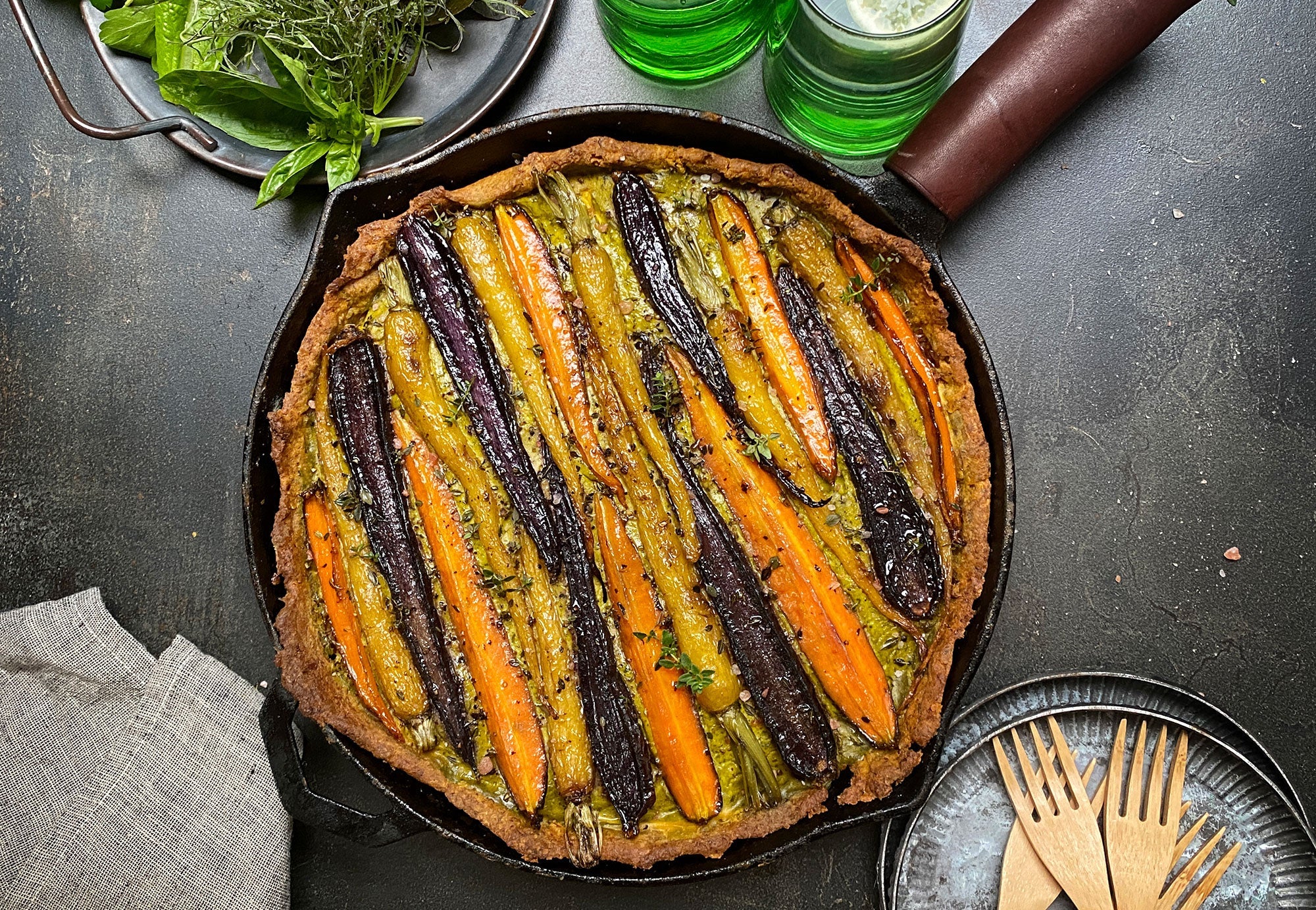 Cooking Vegetarian and Vegan Meals in Cast Iron