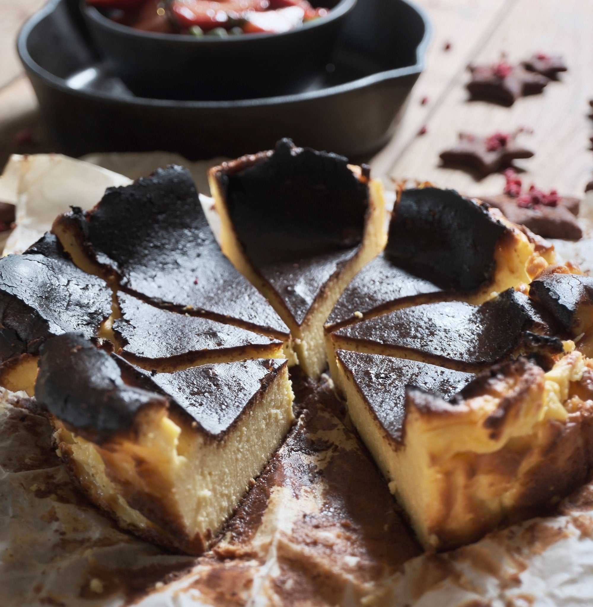 Mandarin Basque Cheesecake