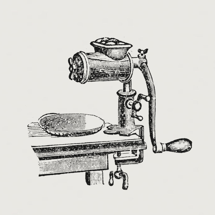 WE SHOULD DEFINITELY PACK THE MEAT GRINDER