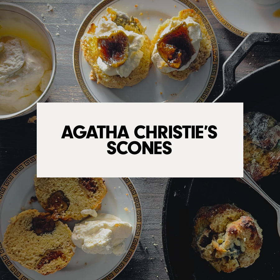Agatha Christie's Heirloom Recipe "Fig & Orange Scones"
