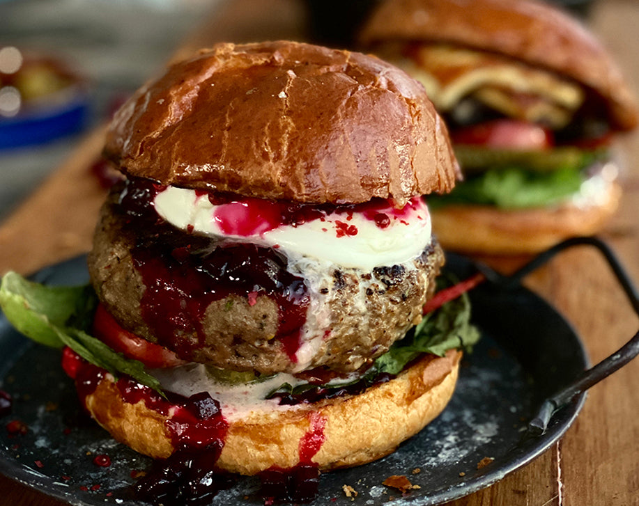 Mediterranean Lamb Burgers