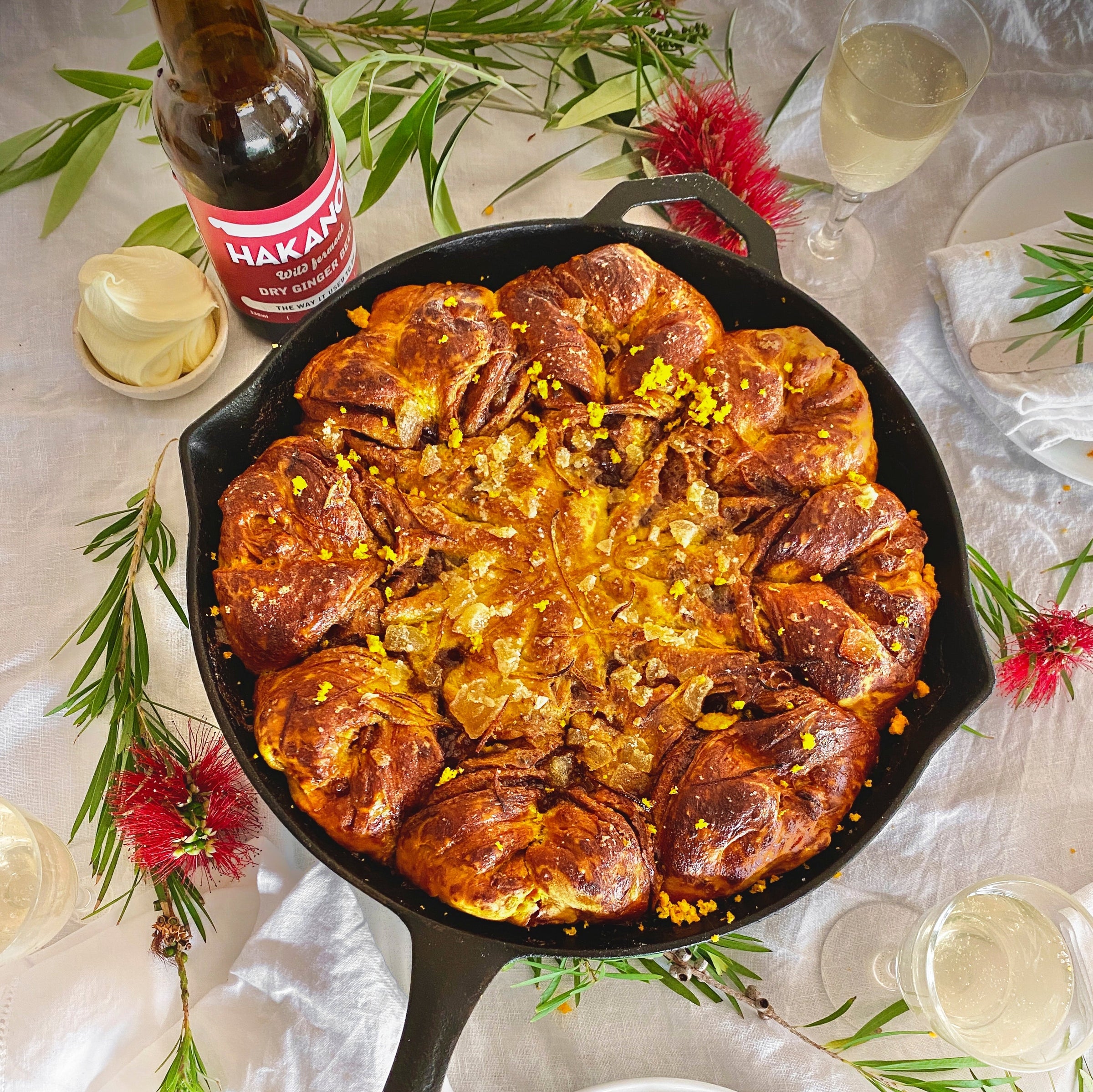 Hakanoa Spiced Pumpkin & Gingerbread Star Brioche