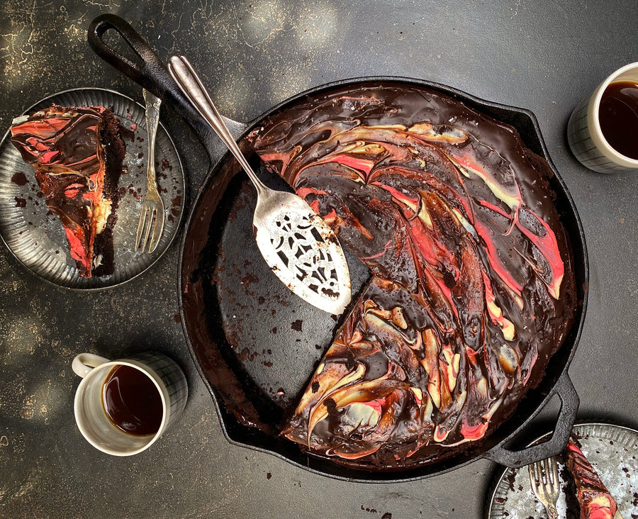 Triple Chocolate and Sea Salt Brownie