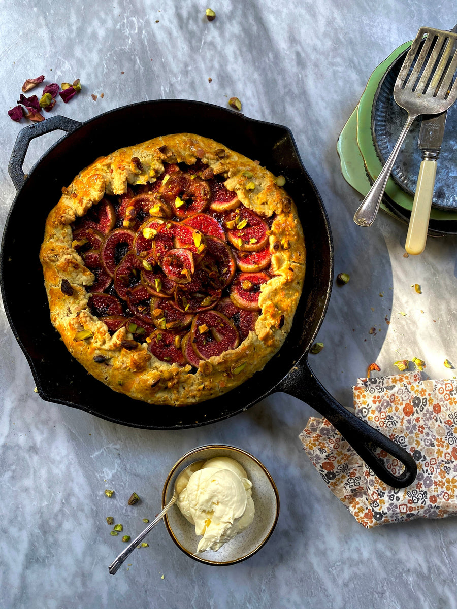 Chocolate & Fig Frangipani Galette