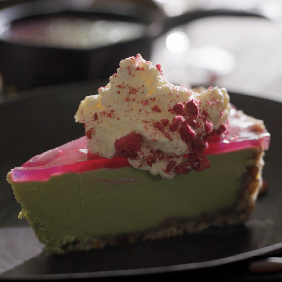 Matcha & Maple Cheesecake