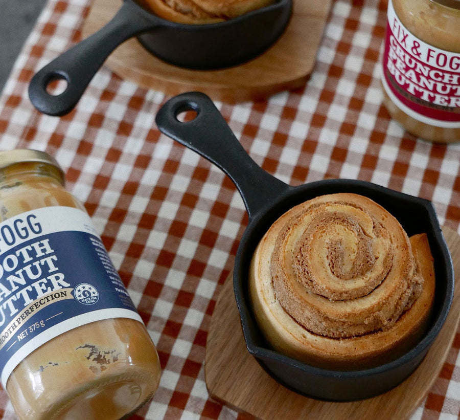 Peanut Butter Cinnamon Rolls