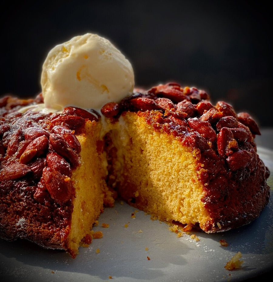 Lil' Legacy Salted Toffee Almond & Brown Sugar Cake