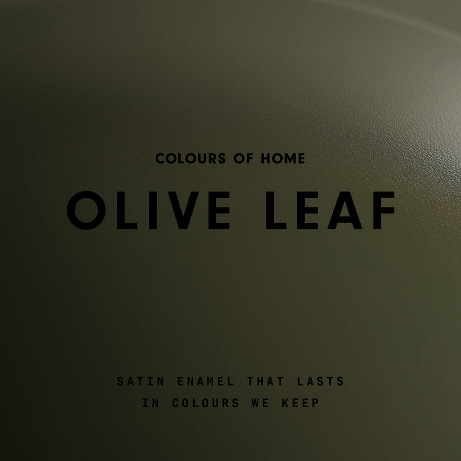 Olive Leaf Satin Enamel