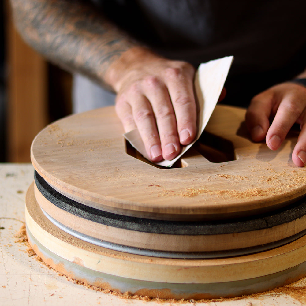 31cm Cast Iron Takumi Wok Set