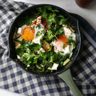 Lil Legacy Pan | 20cm Satin Enamel Cast Iron | Olive Leaf