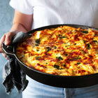 Grande Legacy Pan | 36cm Satin Enamel Cast Iron | Antique Black