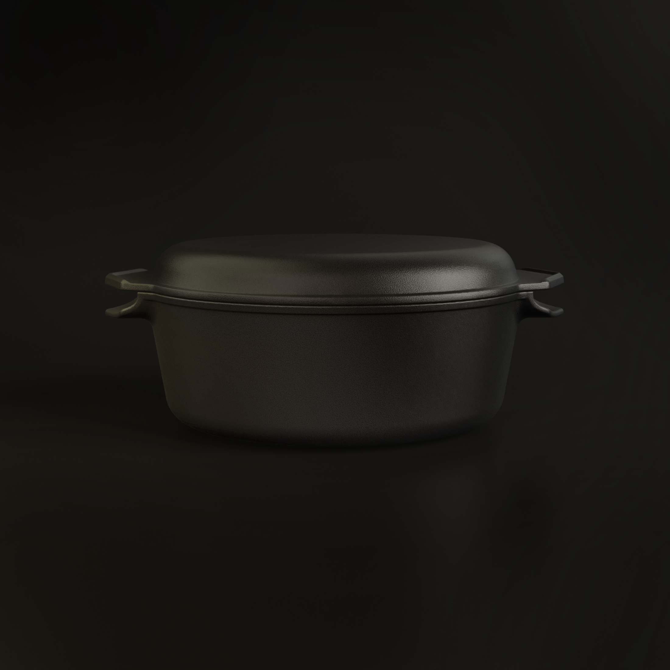 The Old Dutch by Ironclad Co. Handcrafted 4.5L Double Dutch Oven