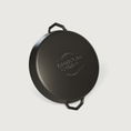 Load image into Gallery viewer, The Grande Legacy Pan by Ironclad Co. Handcrafted 36cm Cast Iron Pan
