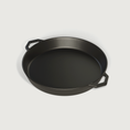 Load image into Gallery viewer, The Grande Legacy Pan by Ironclad Co. Handcrafted 36cm Cast Iron Pan
