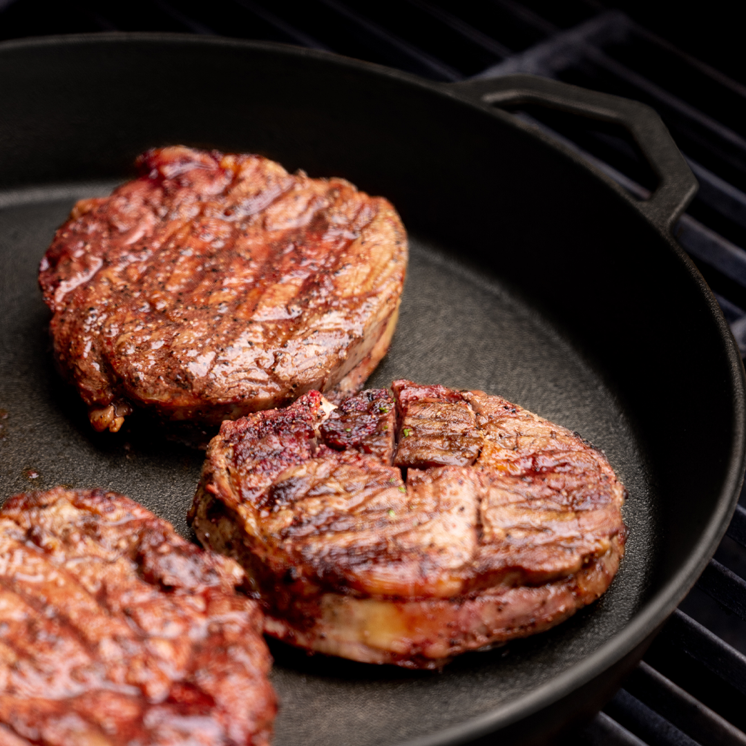 36cm Antique Black Satin Enamel Grande Legacy Pan & Serving Lid