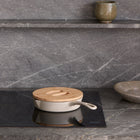 Satin Enamel Cast Iron Pan & Serving Lid