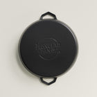 36cm Antique Black Satin Enamel Grande Legacy Pan