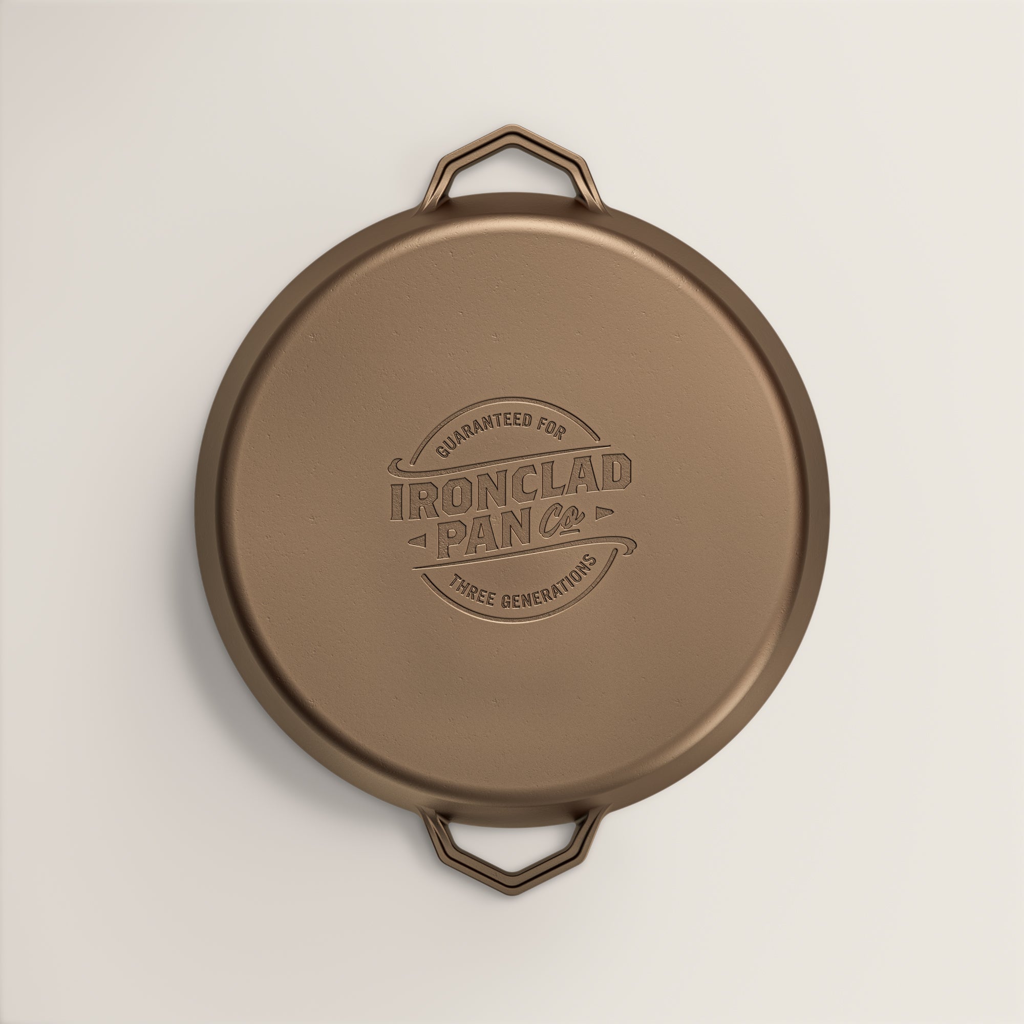 36cm Seasoned Cast Iron Grande Legacy Pan
