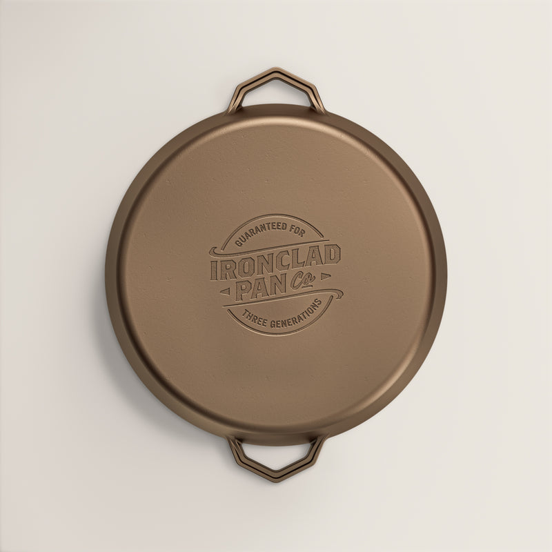36cm Seasoned Cast Iron Grande Legacy Pan