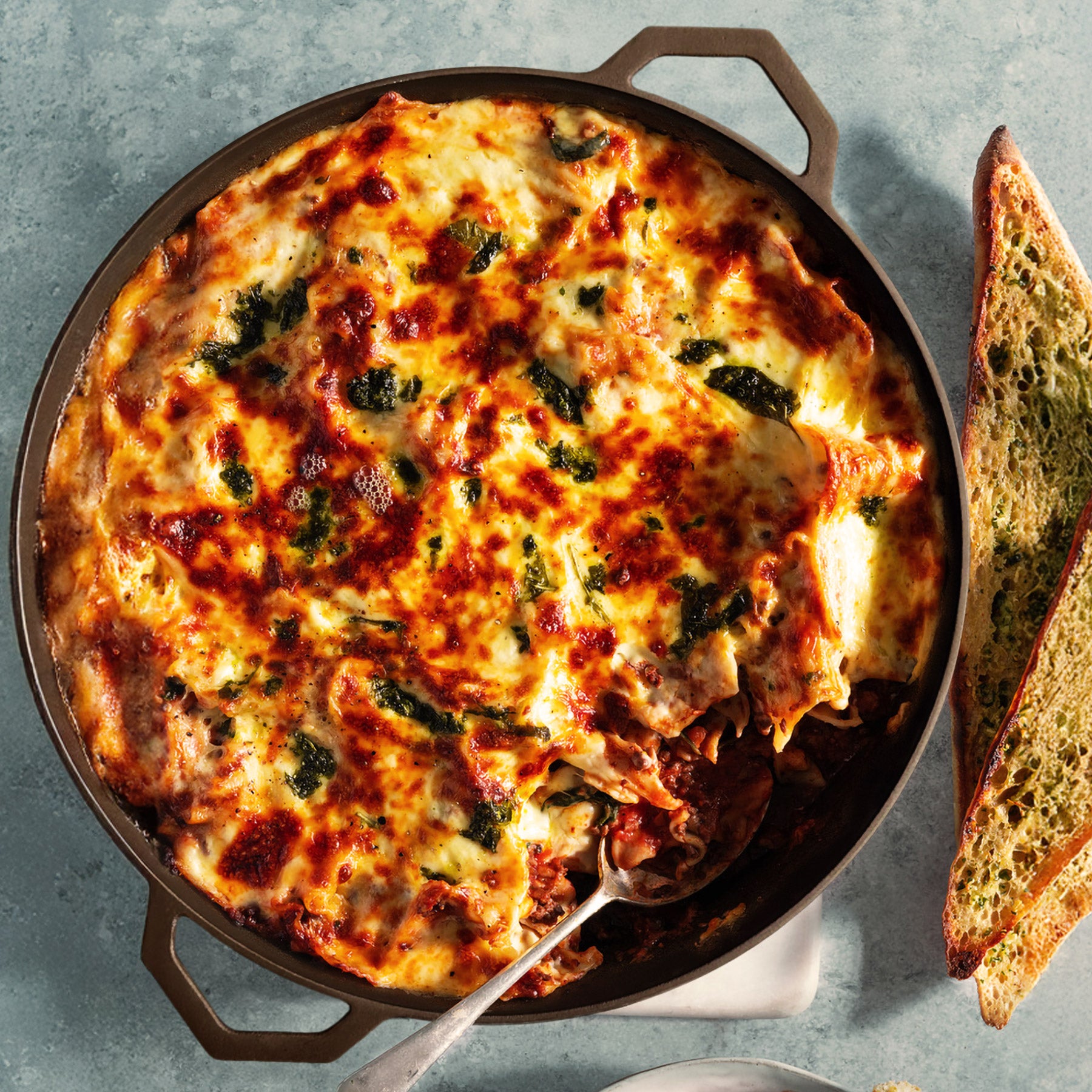 36cm Seasoned Cast Iron Grande Legacy Pan