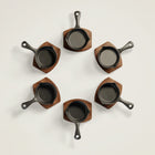 The Ironclad Jr. 10cm Seasoned Cast Iron Pan