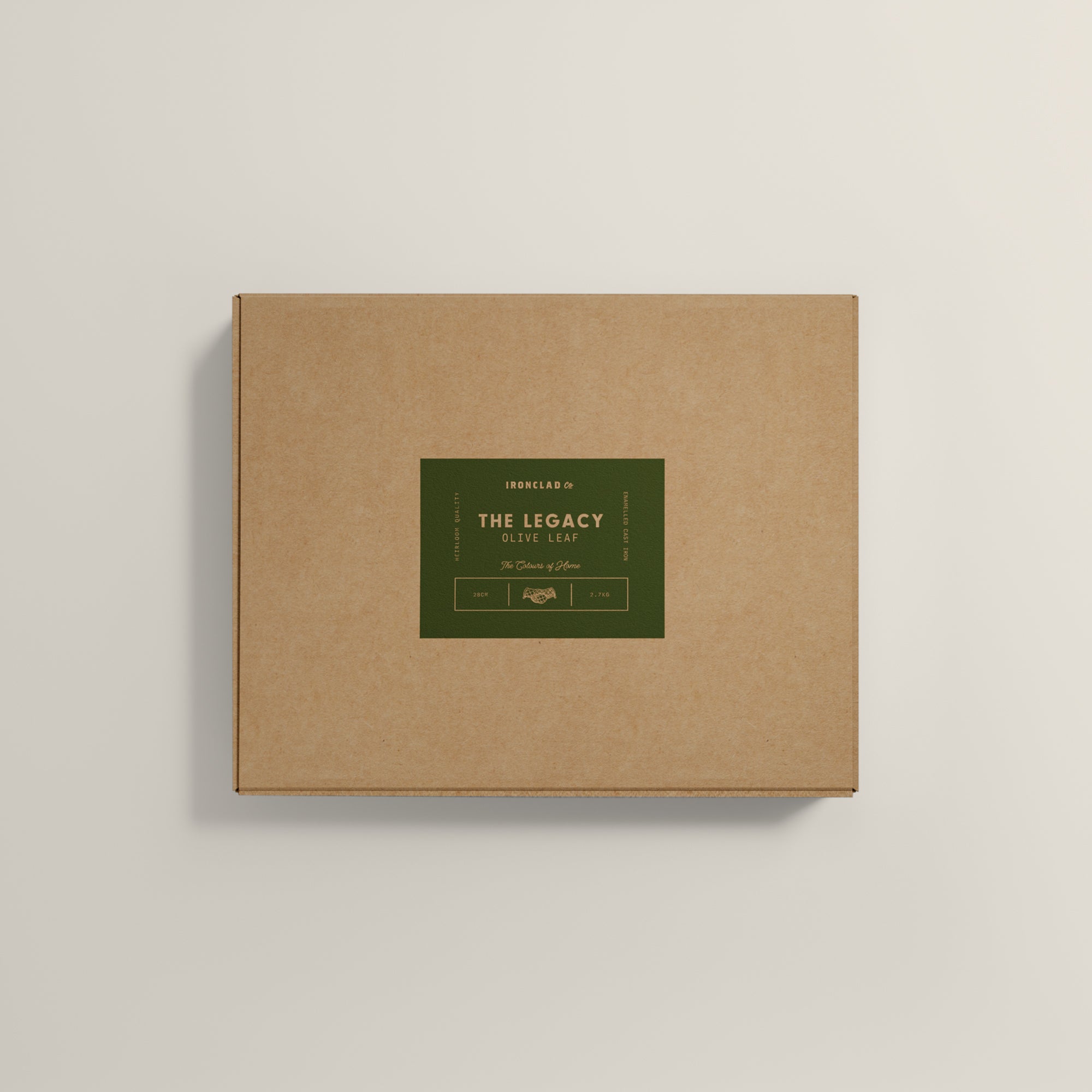 Olive Leaf 28cm Legacy Pan and Snug Bundle