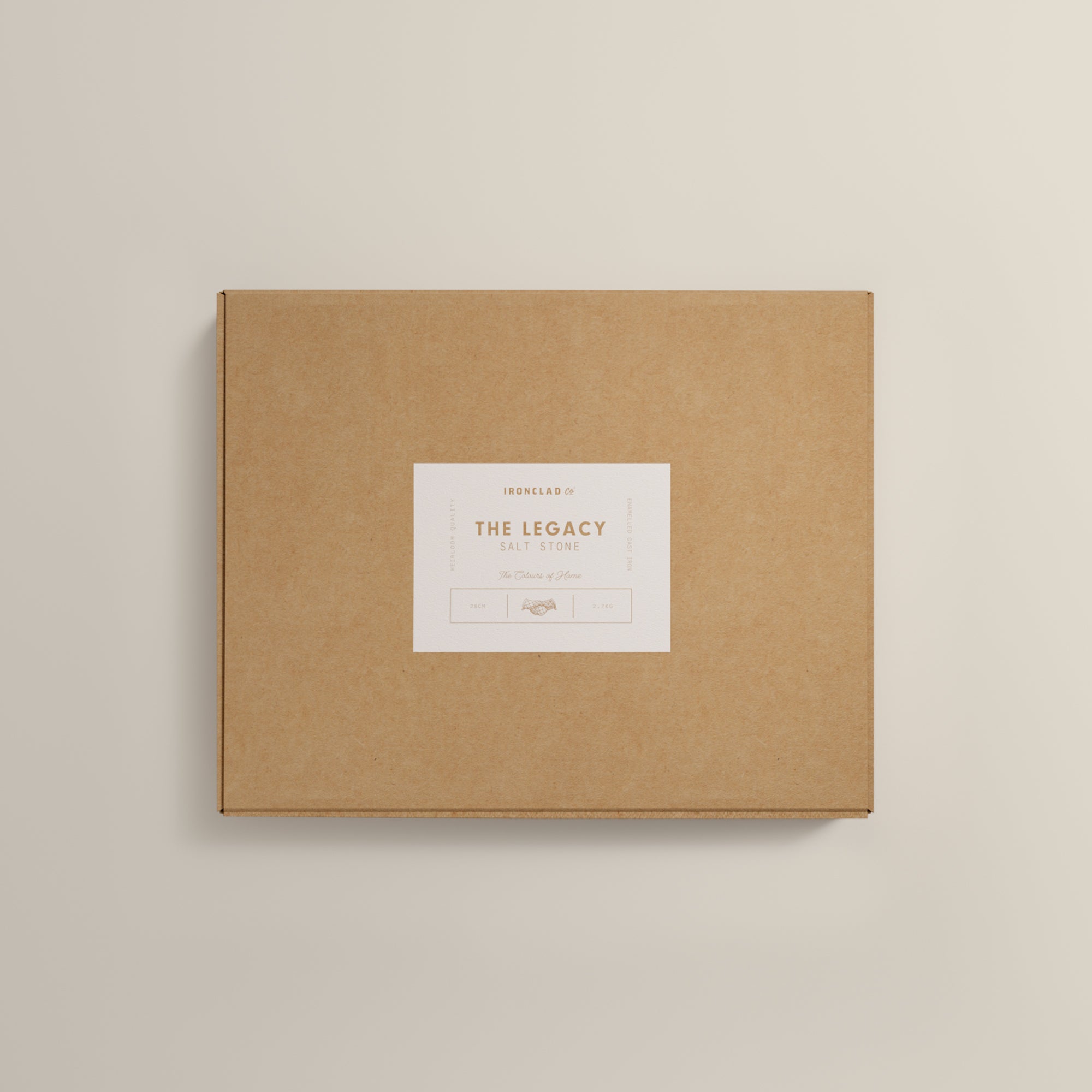 Salt Stone 28cm Legacy Pan and Snug Bundle