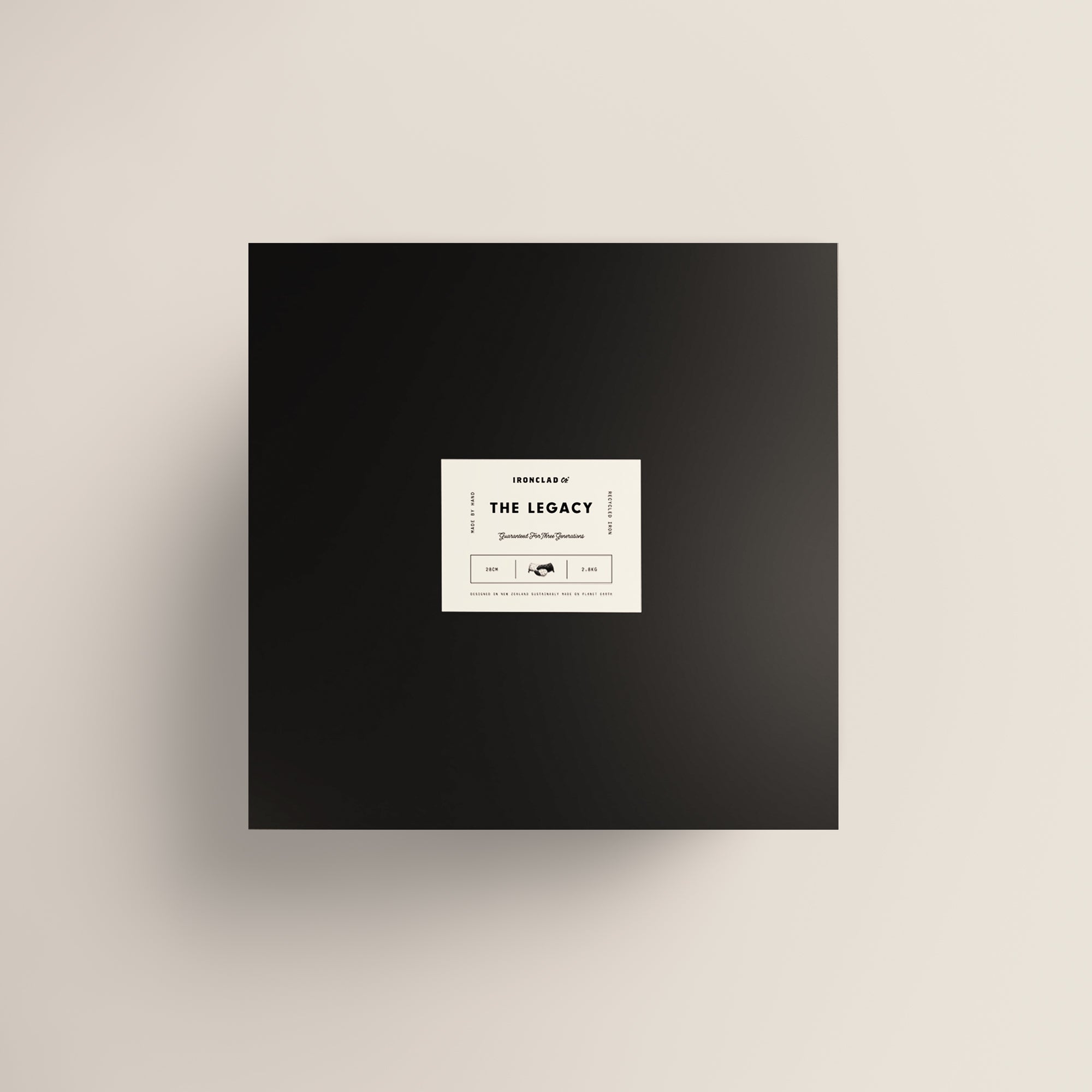 28cm Seasoned Cast Iron Legacy Pan