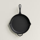 28cm Antique Black Satin Enamel Legacy Pan & Lid