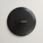 28cm Antique Black Satin Enamel Legacy Pan & Lid