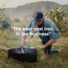 28cm Seasoned Cast Iron Legacy Pan