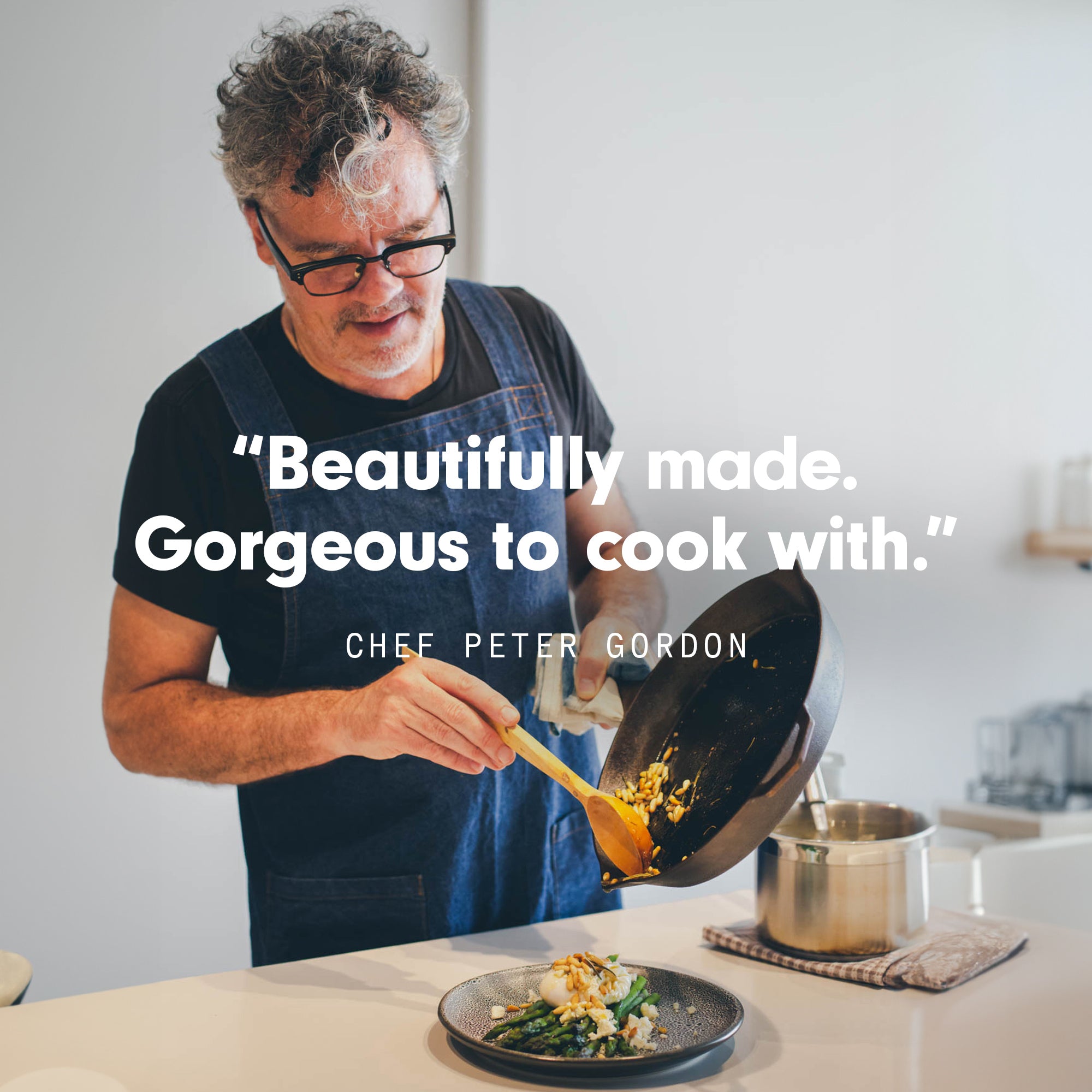 28cm Seasoned Cast Iron Legacy Pan