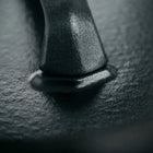 28cm Antique Black Satin Enamel Legacy Pan & Lid