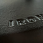 28cm Antique Black Satin Enamel Legacy Pan & Lid