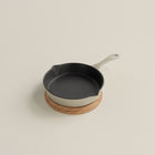 20cm Salt Stone Satin Enamel Lil Legacy Pan & Serving Lid