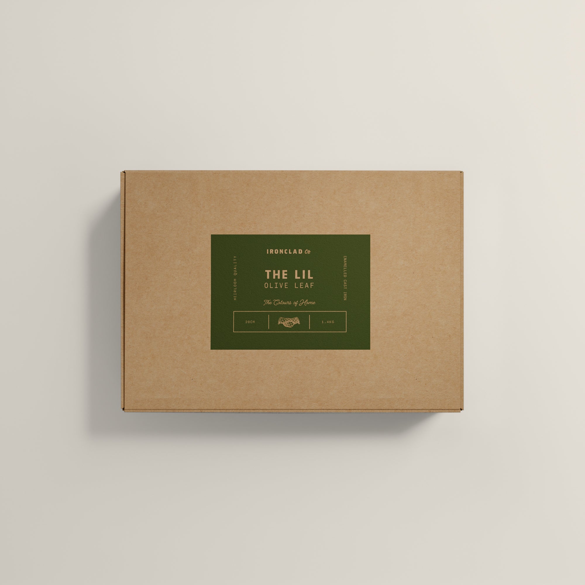 20cm Olive Leaf Satin Enamel Lil Legacy Pan