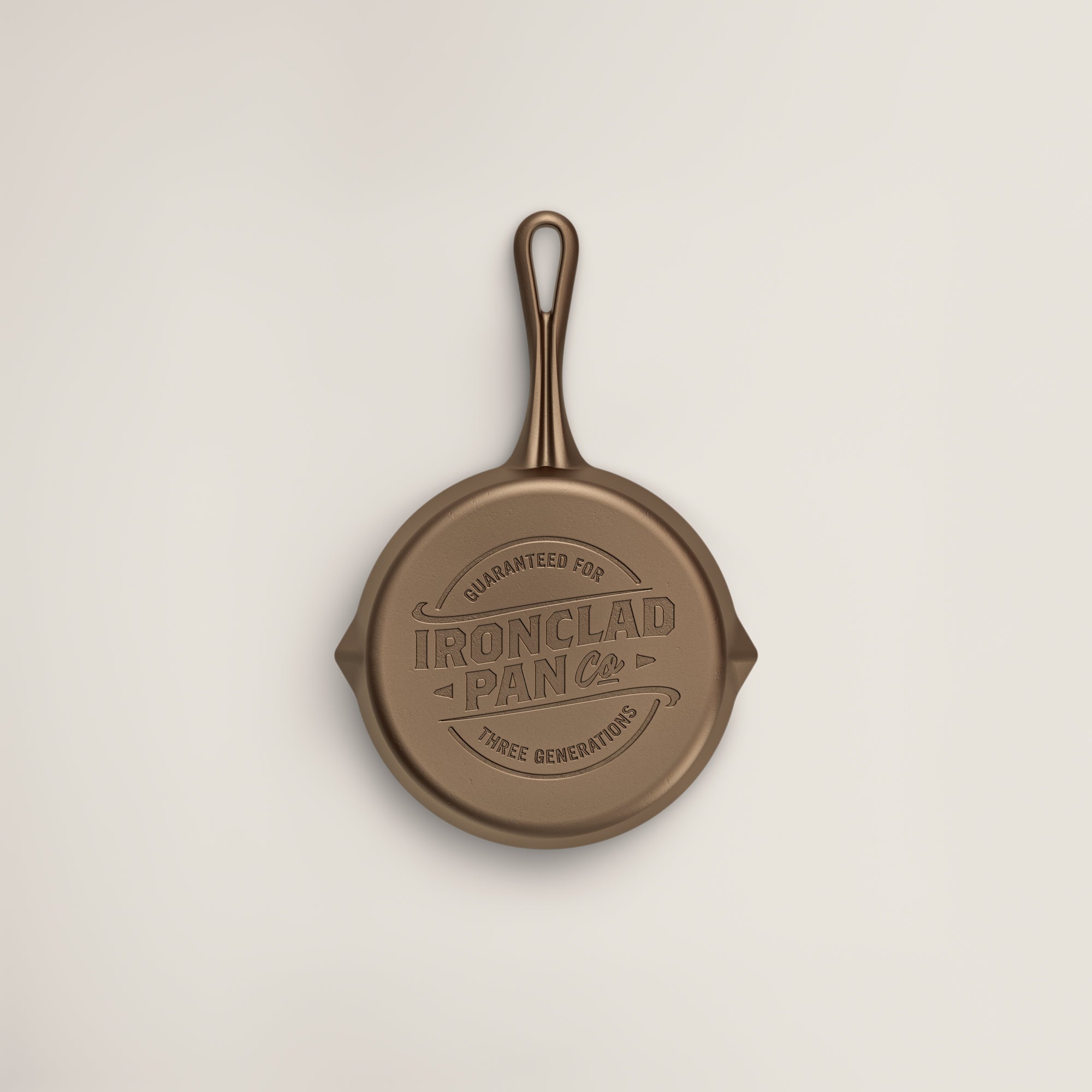 The Legacy Bundle Handmade 28cm and 20cm Cast Iron Pans