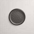 20cm & 28cm Antique Black Satin Enamel Lid Duo