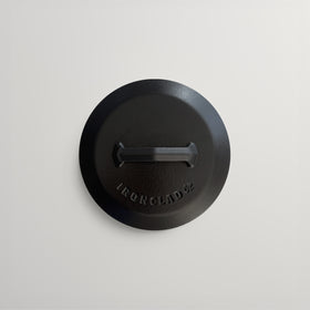 20cm Antique Black Satin Enamel Lil Legacy Lid