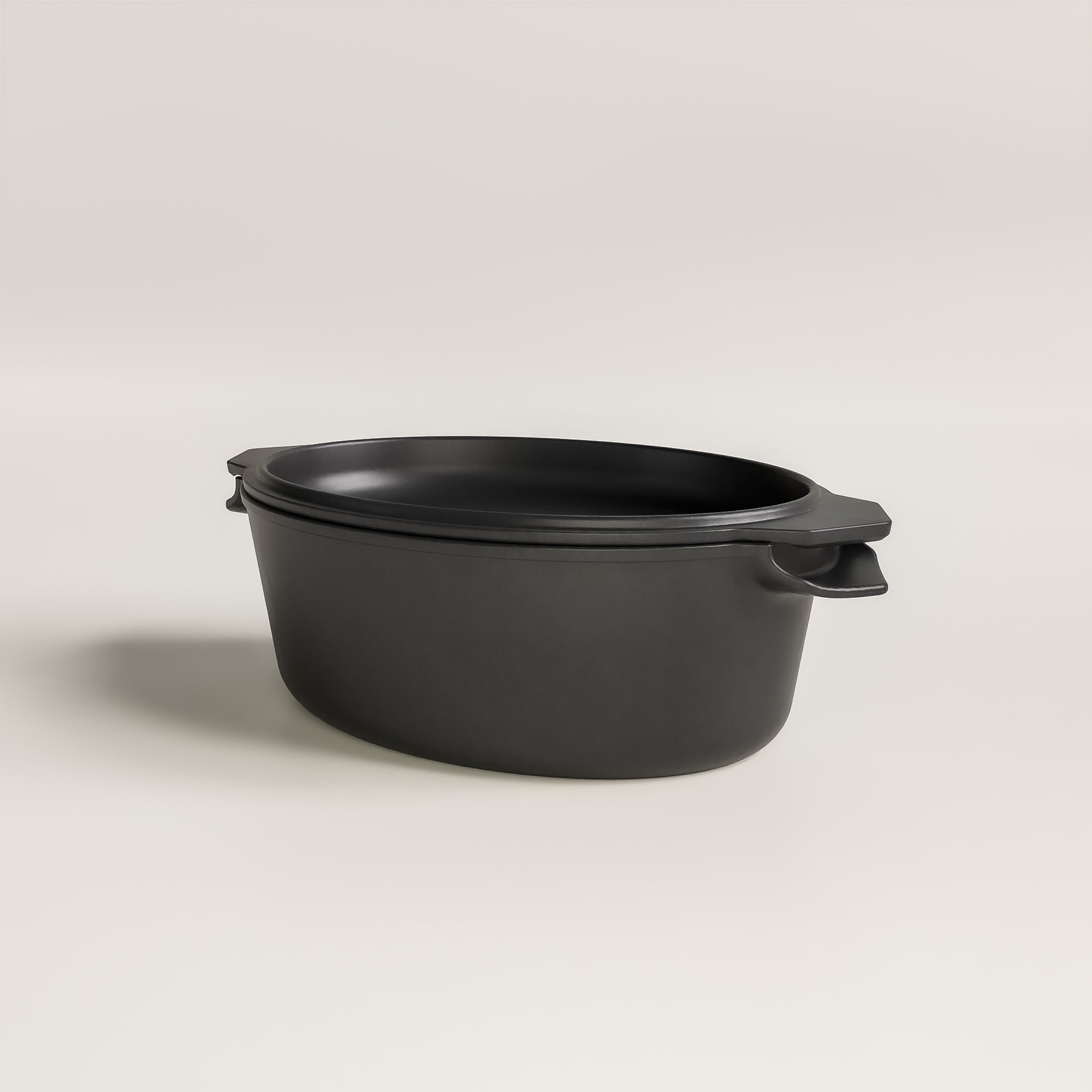 4.5L Antique Black Satin Enamel Old Dutch