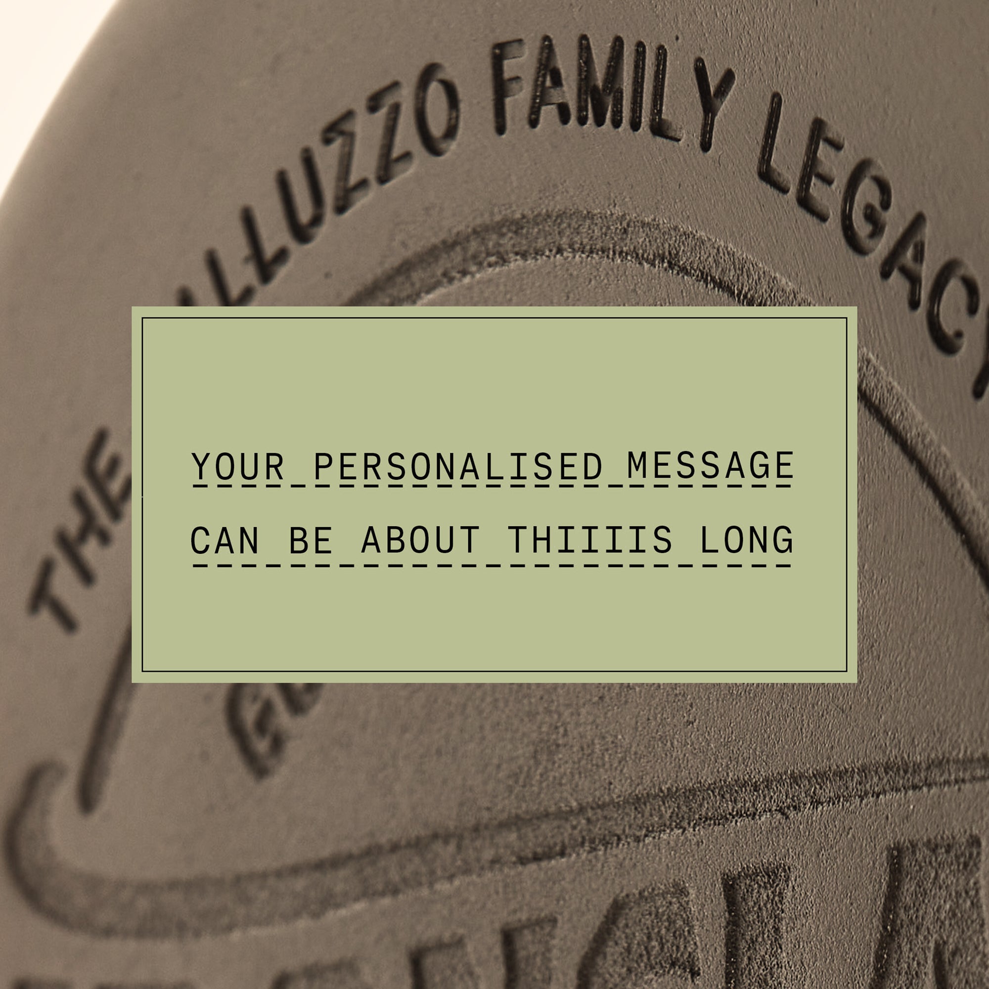 Personalised Heirloom Edition