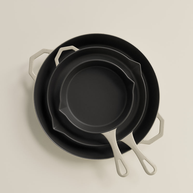 Salt Stone Satin Enamel Nesting Bundle