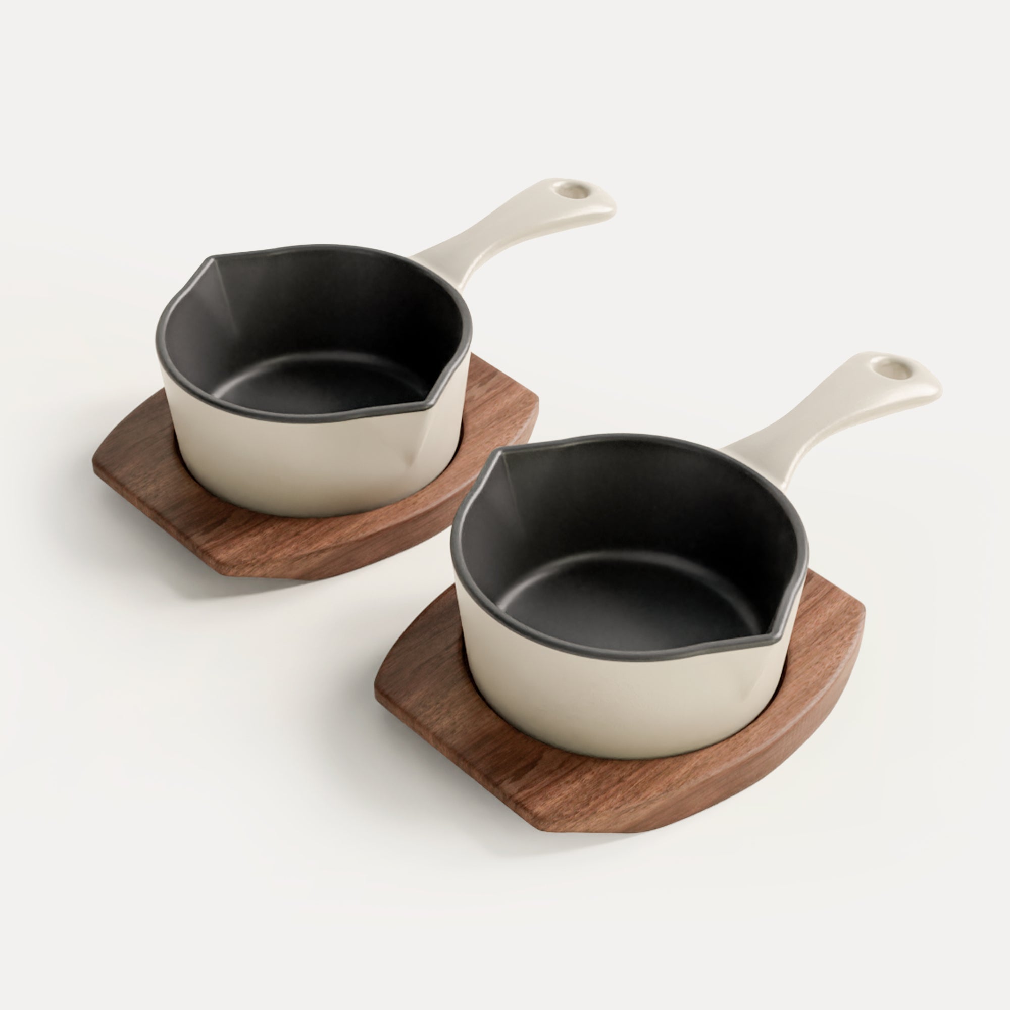 Satin Enamel Cast Iron Junior Grande Bundle