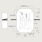 Swanndri x Ironclad Wool Knife Roll