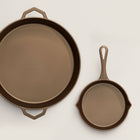 The Lil Grande Bundle Handmade 20cm and 36cm Cast Iron Pans
