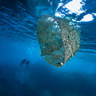 The Filleting Ghost Knife. Salvaged Ghost Net 22cm Filleting Knife