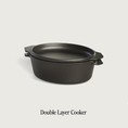 Load image into Gallery viewer, The Old Dutch by Ironclad Co. Handcrafted 4.5L Double Dutch Oven
