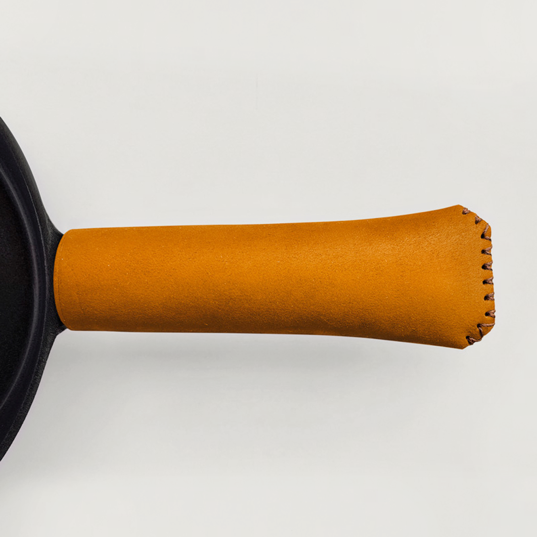 Multi Colour Pan Snugs by Ironclad Co. Heatproof Leather Handle Covers
