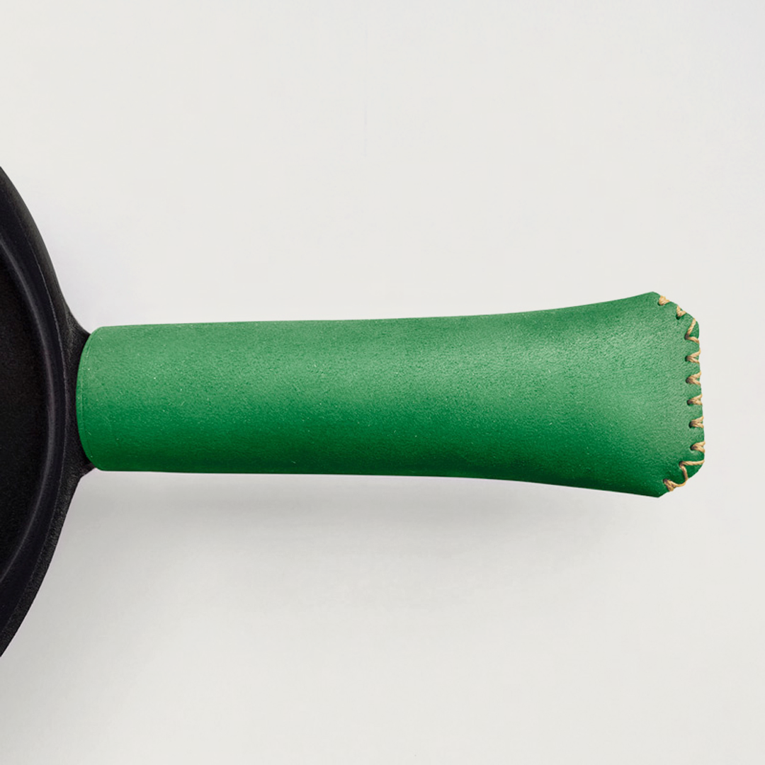 Multi Colour Pan Snugs by Ironclad Co. Heatproof Leather Handle Covers