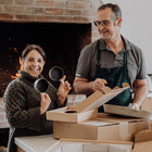 10cm Salt Stone Satin Enamel Junior Twin Set